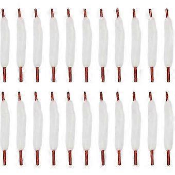 Shoe Laces Accessories 40PCS Organic Shoelace Cotton Preloaded Shoe Lace Cottoncompatible with DIY Project Faster Absorption