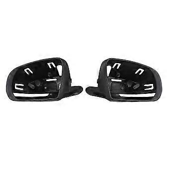 Car Rearview Mirror Frame Cover Door Mirror Lower Shell compatible with2016-2021 Compass 2017-2021