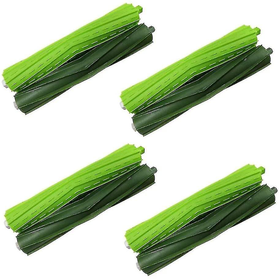 4 Pcs Irobot Roomba I3 I4 J7 I7 I7 +/i7 Brosse en caoutchouc multi-surfaces