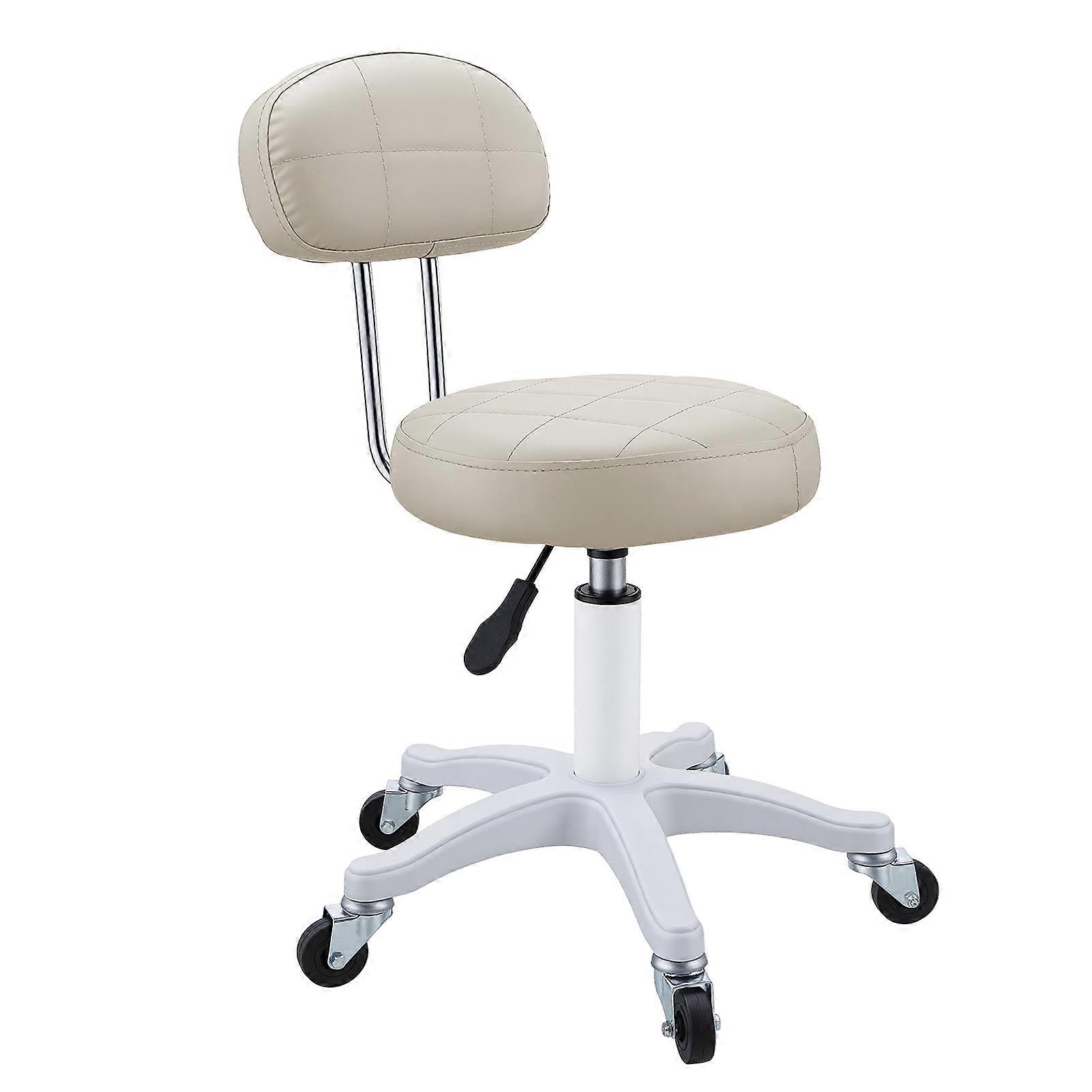 Armless Computer Stool with Height Adjustable for Makeup Room