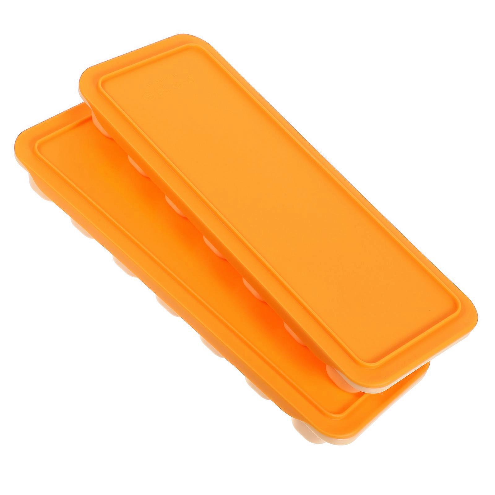 2pcs Ice Cube Molds Ice Cube Maker Ice Cube Making Mold Ice Cubes Making Tools