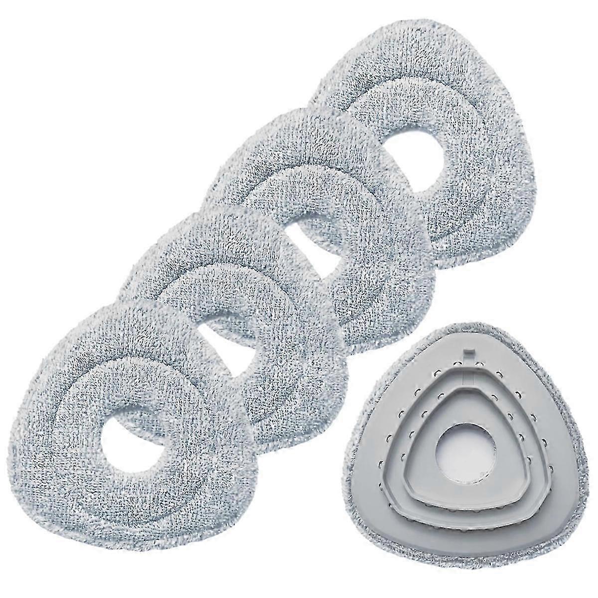 Flat Replacements compatible with, Microfiber Refill compatible withEasy Wring and Rinse Clean