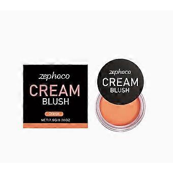 Zephoco Orange Silky Moisturizing Blush geeft het gezicht een natuurlijke, rozige teint met een fijne, gladde en stralende gloed.