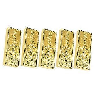 5pcs gefälschter Goldbarren