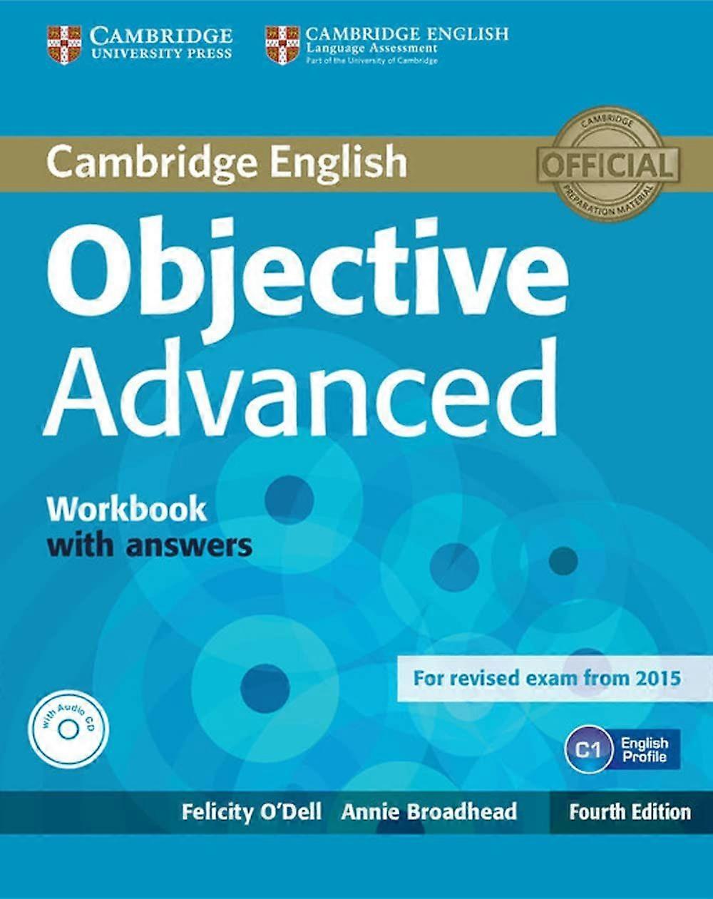 Objective advanced workbook with answers with audio cd