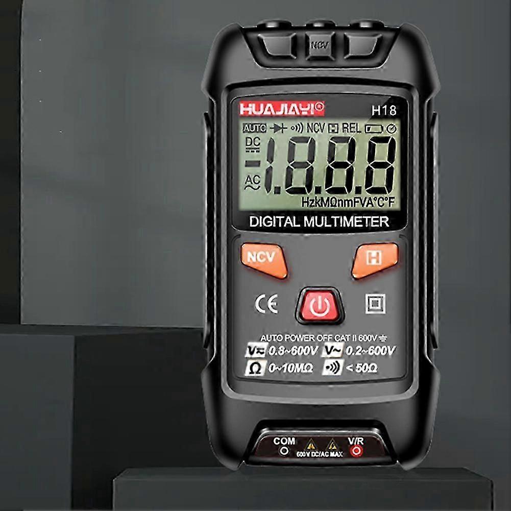 H18 Digital Multimeter Voltage Meter 1999 Counts Red
