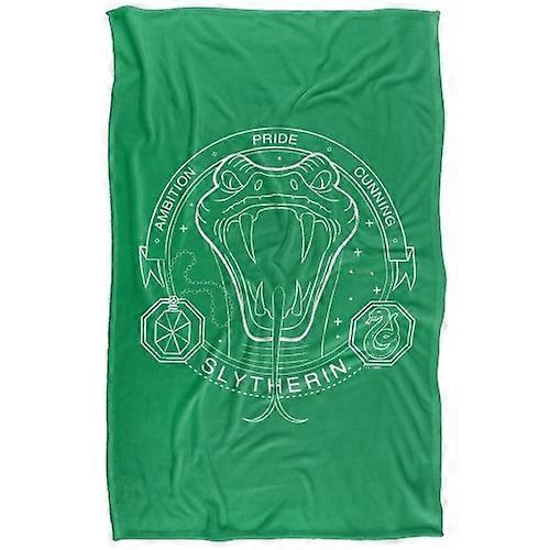 Harry Potter Slytherin Soft Touch Blanket