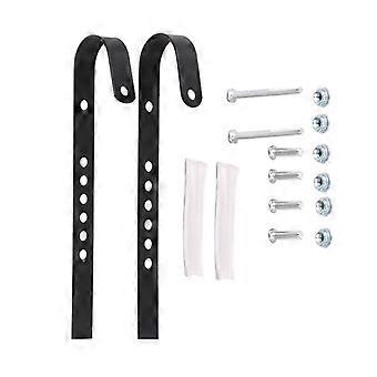 Cycling Front Basket Hook Multifunctional Adjustable Height Detachable Metal Quick Release Hook