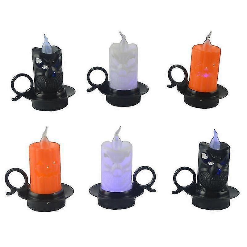 12pcs Halloween Candle Light