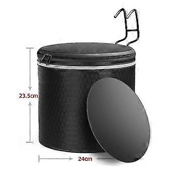 Electric bike basket waterproof and foldable suitable for mountain bikes ebikes