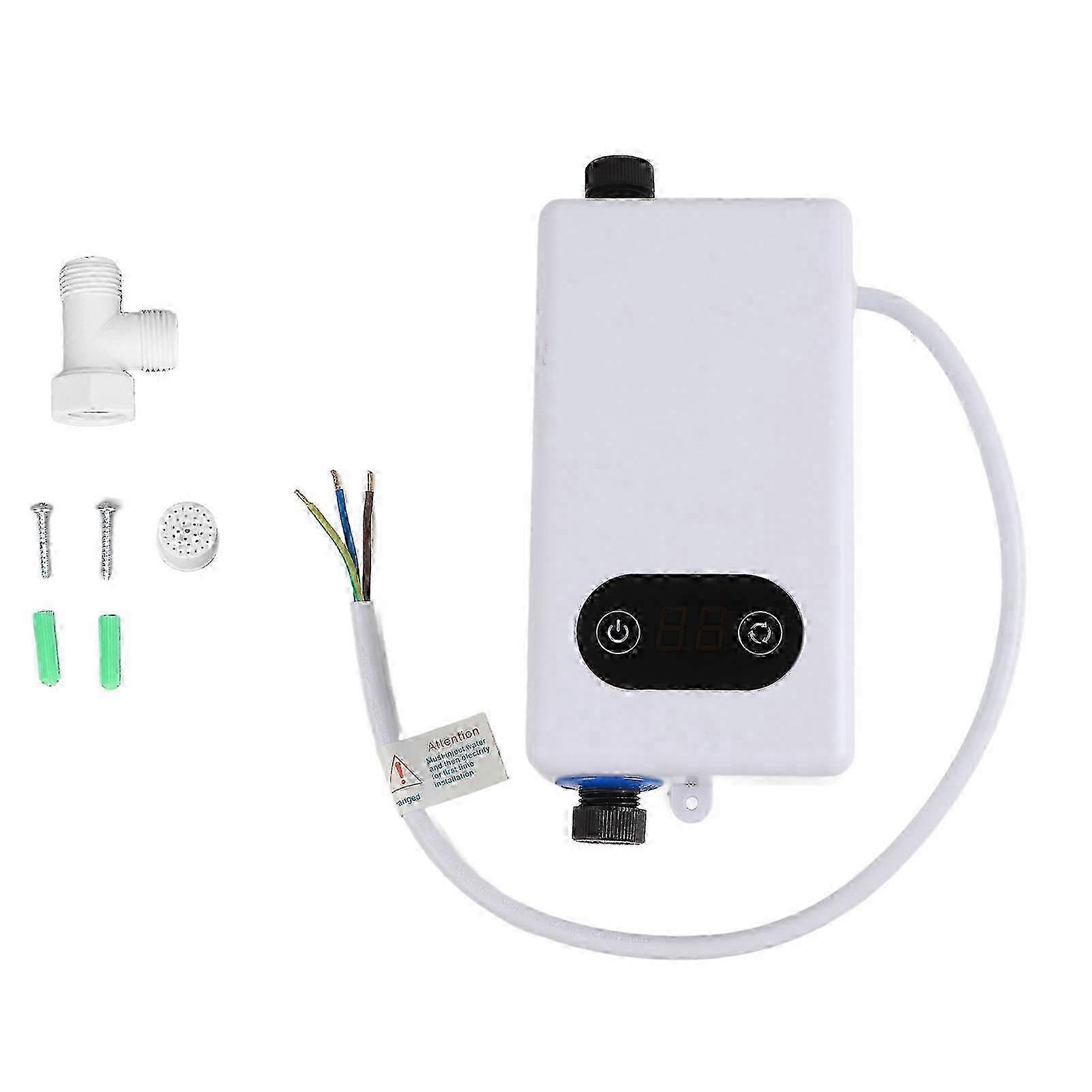 Instant Electric Water Heater with Memory Function Frequency Conversion Constant Temperature Water Heating Machine 220V 3400 W