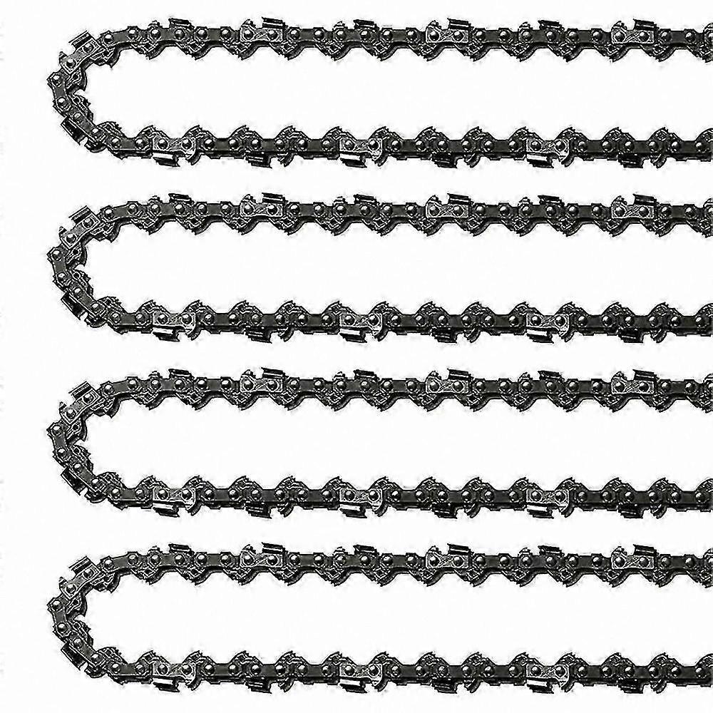 4-Pack 18-Inch Chainsaw Chain Compatible with Multiple Models