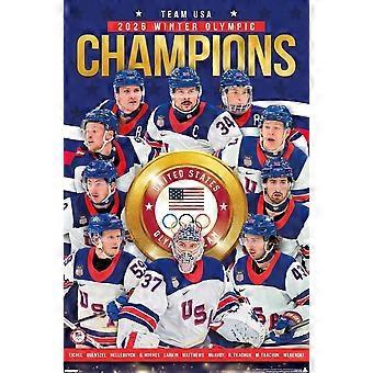 Team USA – Olympiasieger im Eishockey, Milano Cortina 26 Puzzle AD527