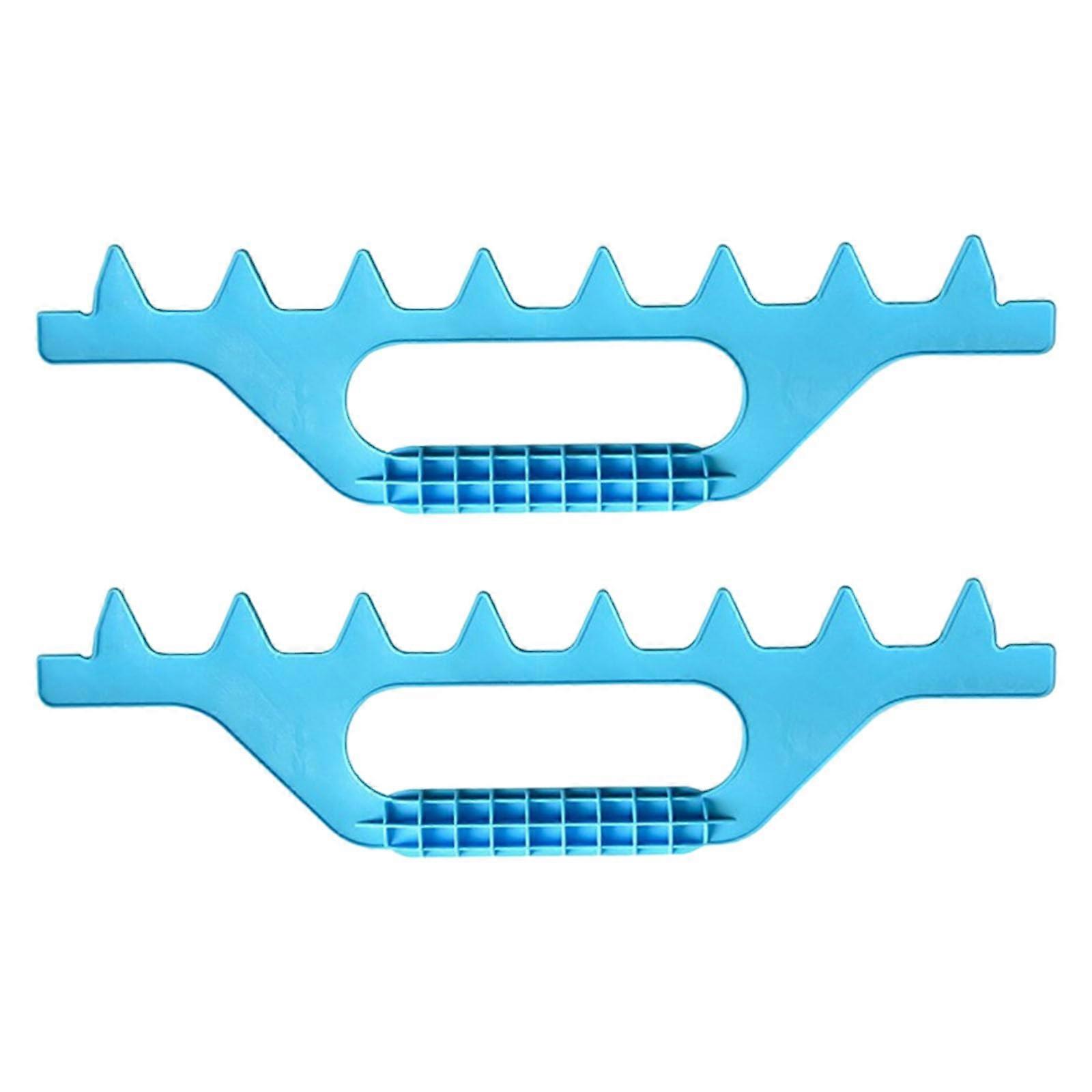 2 Pack Beekeeping Frame Spacer 7 Frame Alignment Rake Precise Corrosion Resistant Tool for Hives