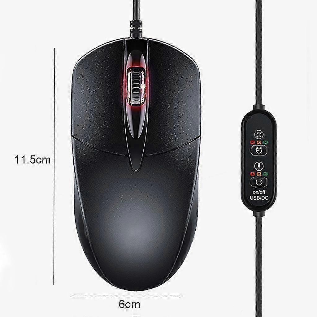 Ergonomic Heated Wired Mouse