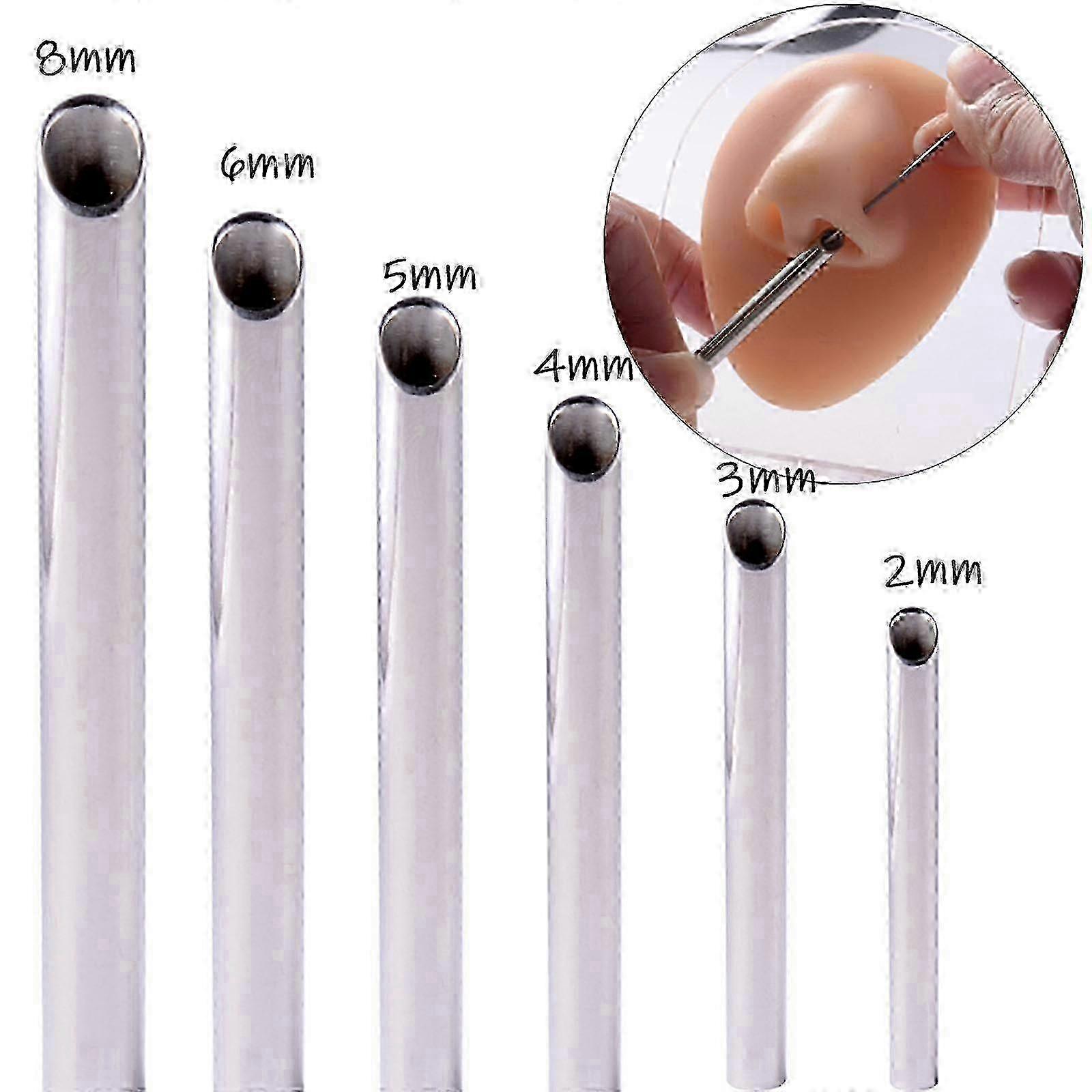 Multi-Size Body Piercing Receiving Tube
