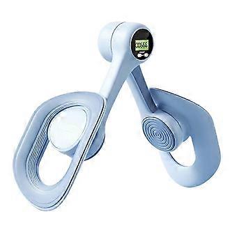 Bekkenbodem Spier Trainer Been Oefening Trainer Arm Trimmers Thuis Fitnessapparatuur Binnenkant Dij Oefenapparatuur Blauw