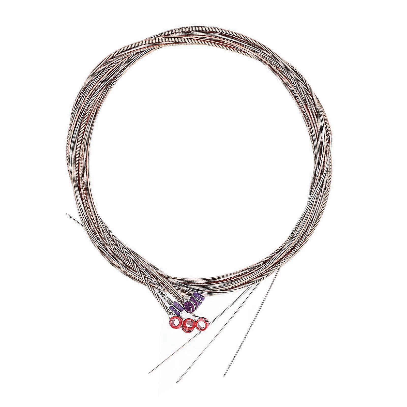 Long Lasting Hex Core Folk Guitar Strings