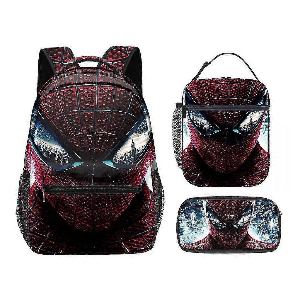 Lightweight Spider-Man School Backpack Set