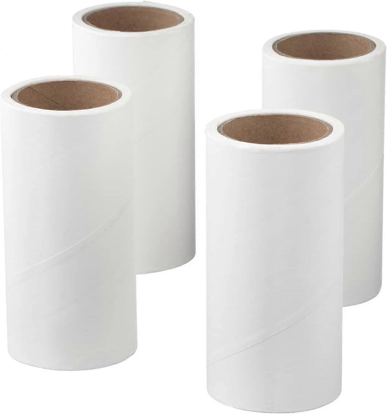 4 Pieces Lint Roller Replacement Refill Rolls