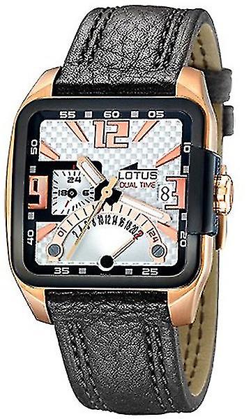 Lotus Vulcan Quartz Analog Man Watch with Cowskin Bracelet L15531/1