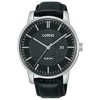 Lorus classic man watch for Men Analog Quartz with cowhide bracelet RH981NX9