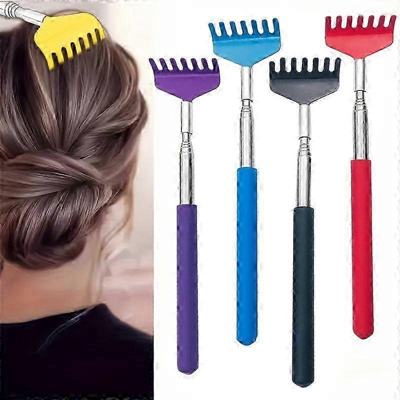 Ergonomic Telescopic Back Scratcher Metal
