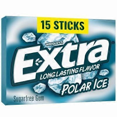 Extra Polar Ice Sugarfree Gum Pack, 1 ea
