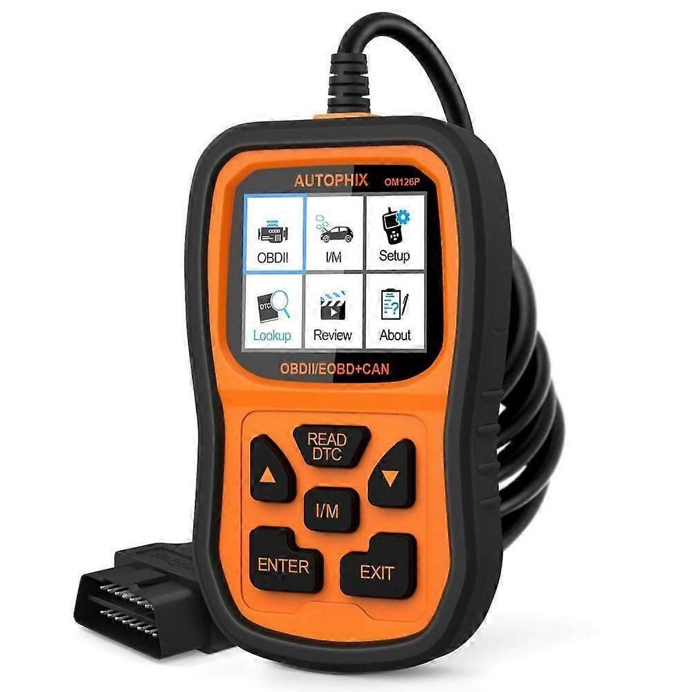 AUTOPHIX OM126P OBD2 Scanner Enhanced Code Reader Auto Diagnostic Check Engine Light 434.