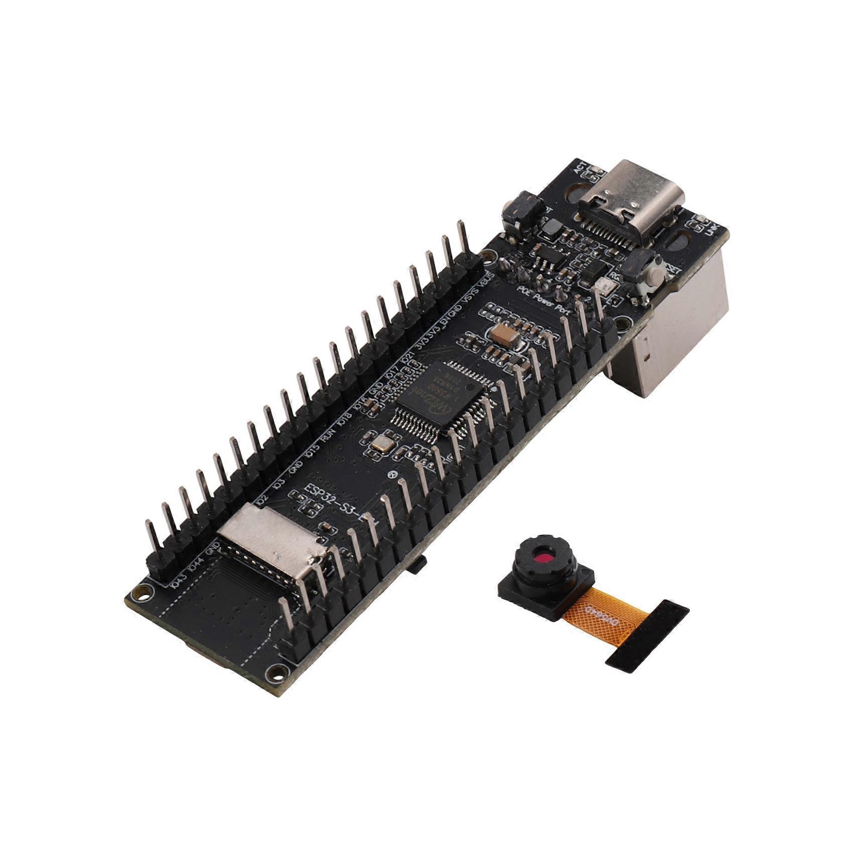 ESP32-S3 Ethernet Development Board ESP32-S3 ETH Camera Development Board Bluetooth WiFi Communication Module PoE Power