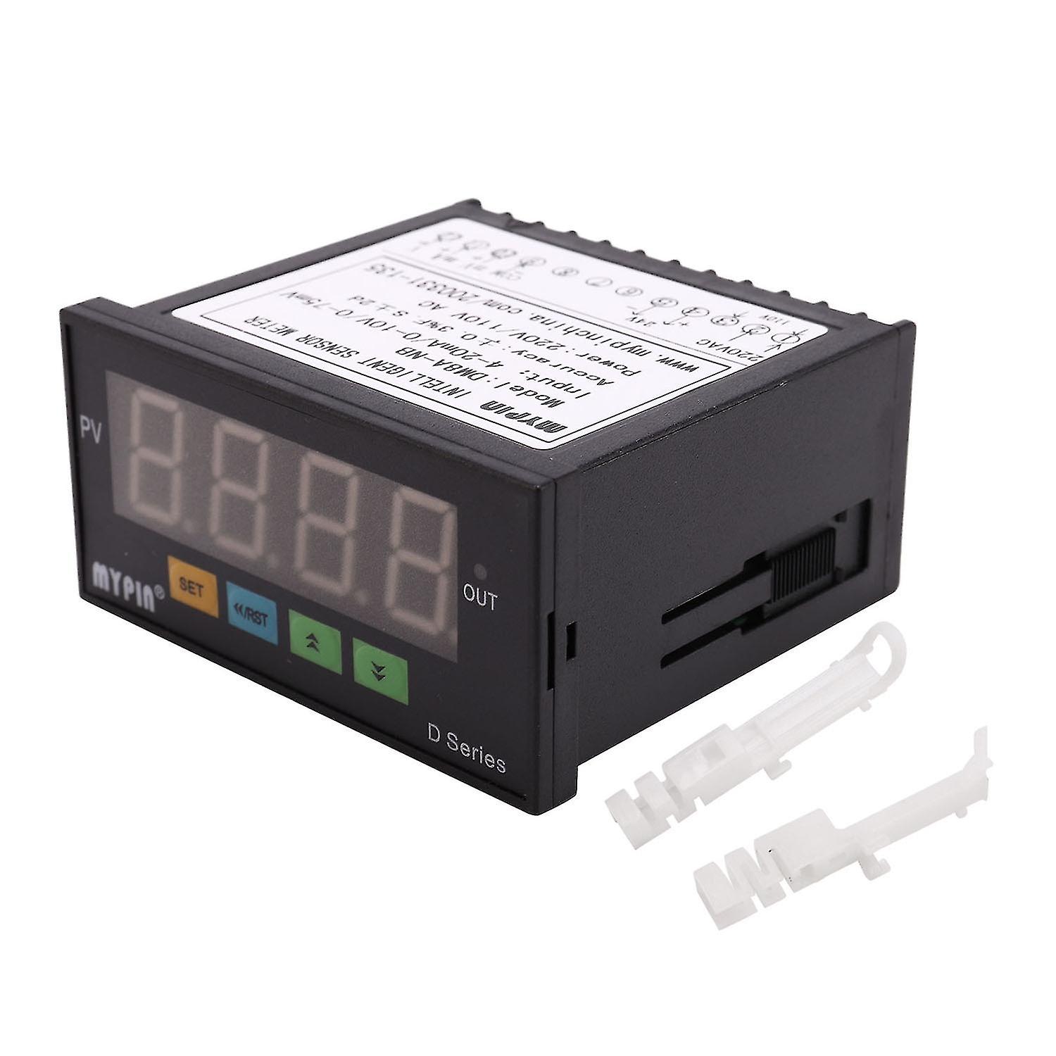 Digital Sensor Meter -functal Intellint Led Display 0-75mv/4-20ma/0-10v Input