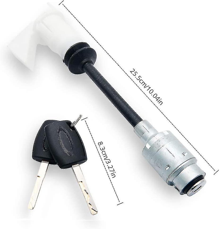 Bonnet Hood Se Set Auto Set Assembled Rep Kit Latch +2 Keys For Focus Mk2 2004-2012 1343577 25.5cm/10.04in(1pcs) *chyi