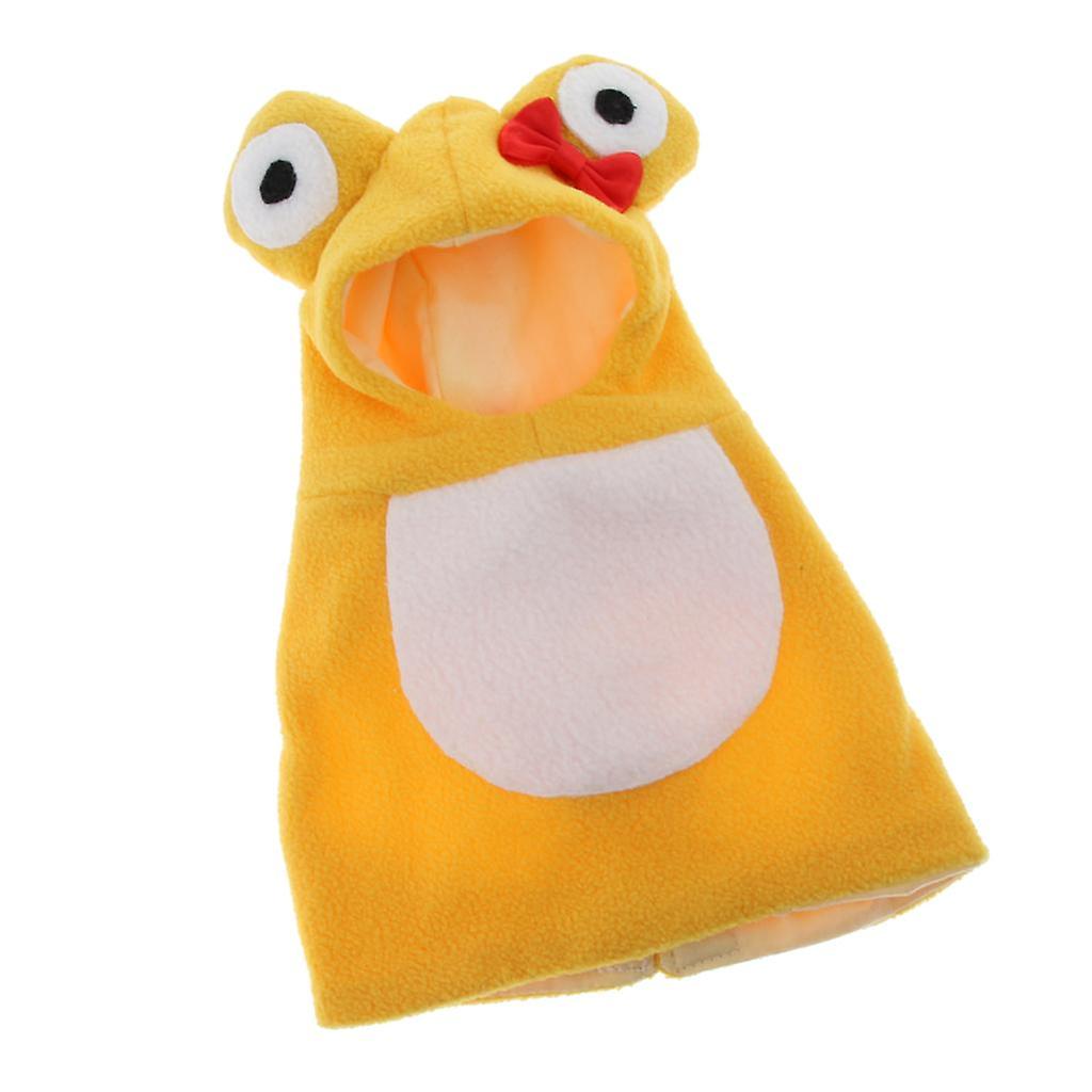 طائر الببغاء معطف الشتاء دافئ مقنع الملابس ملابس حزب زي XL