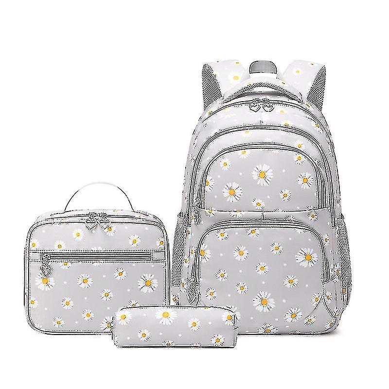 Mochila escolar para niñas adolescentes, se adapta a la computadora portátil de 14 pulgadas
