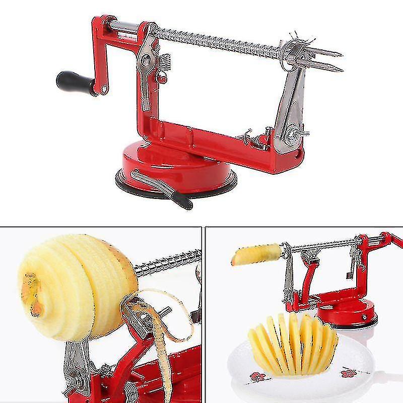 Stainless Steel Apple Peeler, Slicing Fruit Machine, Peeled Tool