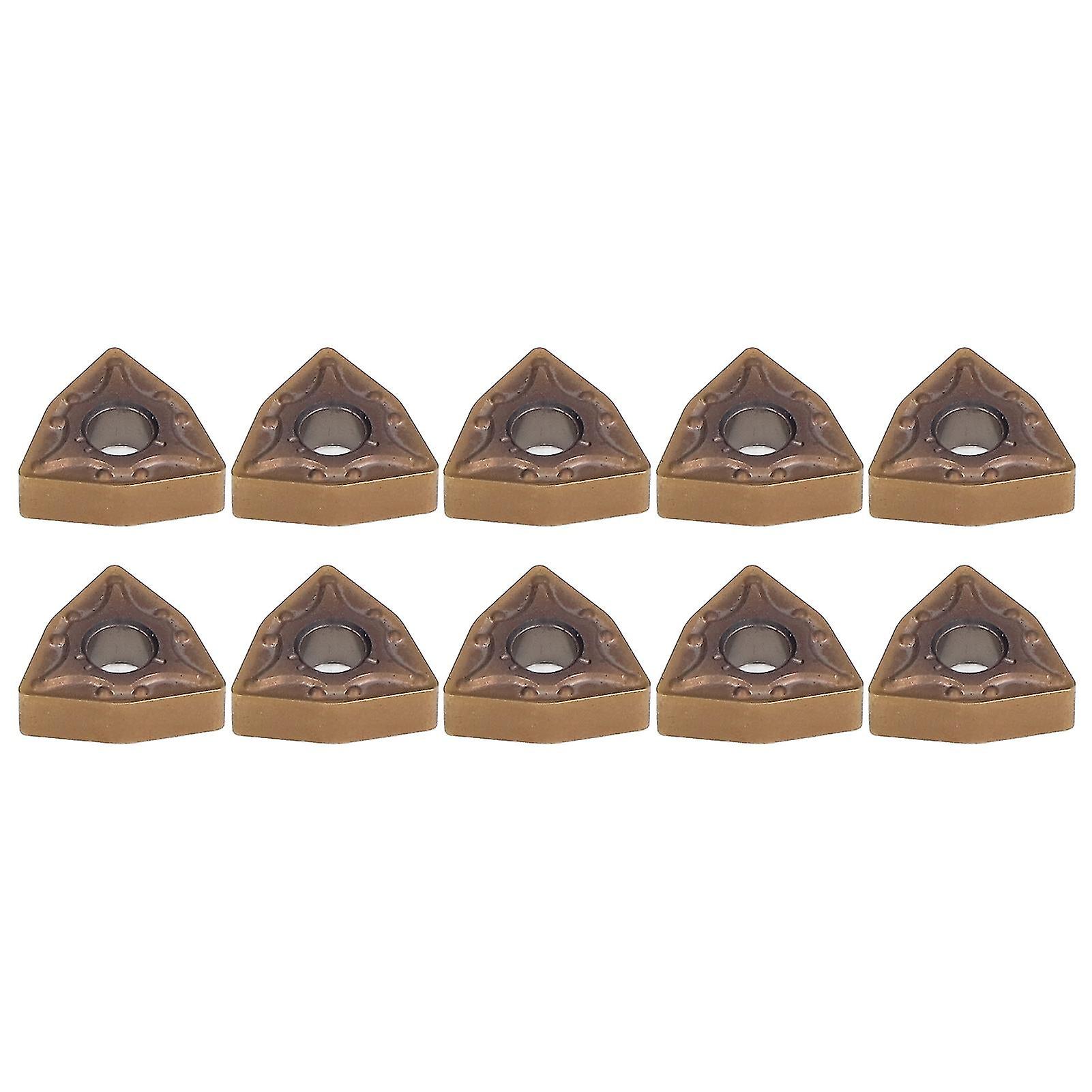 10Pcs Turning Insert Blade Cemented Carbide Lathe Inserts Tip For Rough Machining Stainless Steel