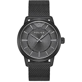 Orologi della polizia raho Orologio analogico al quarzo da uomo con bracciale in acciaio inossidabile PEWJG0005003