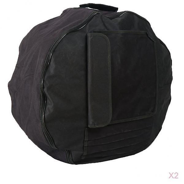 2 Peças de Capa de Bateria Macia para Peças de Percussão de Bateria do Exército 24 polegadas