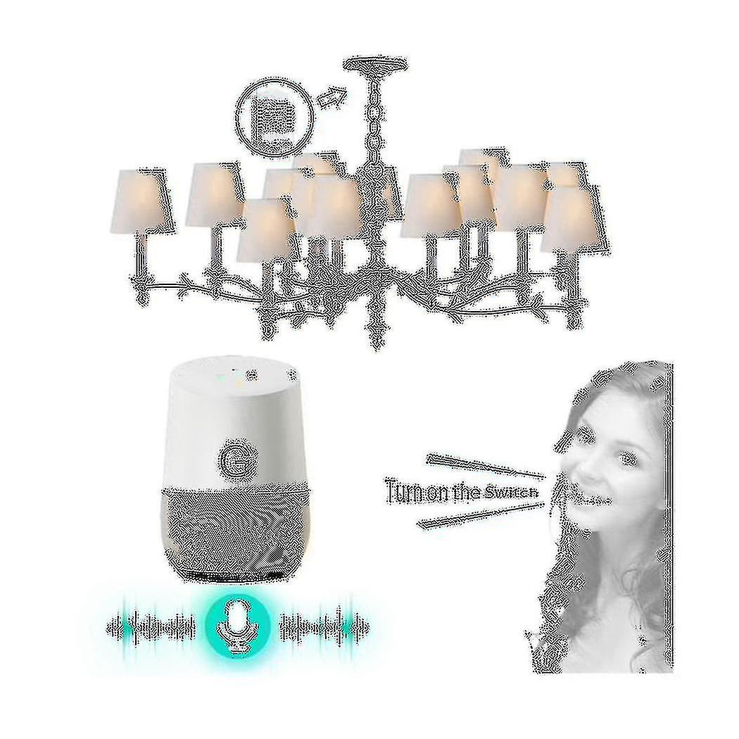 30a Ewelink Wifi Relay Switch Receiver Ac85-260v Gadgets Wireless Light Switch App Control&rf433mh