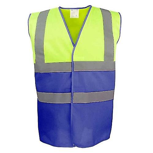 Yoko Unisex Adult Two Tone Hi-Vis Vest