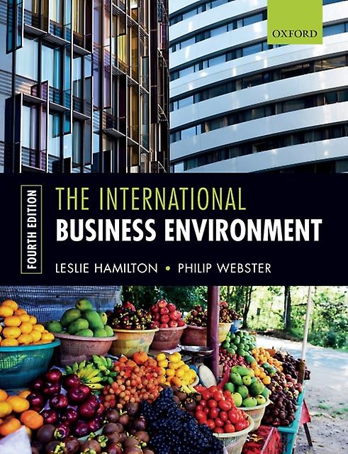 The International Business Environment by Philip Associate Lecturer at Leeds Beckett University Webster Paperback