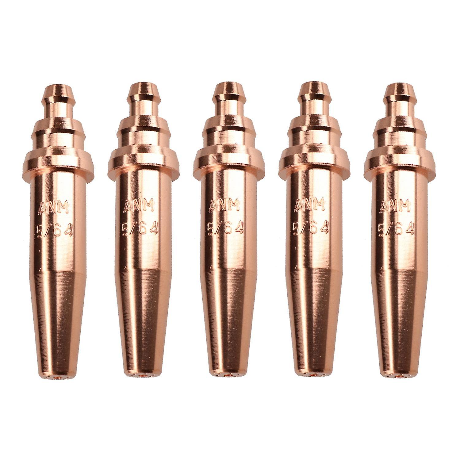 ANM Oxy Acetylene Gas Cutting Nozzle Tip Standard length 5/64" 70-100mm 5pk