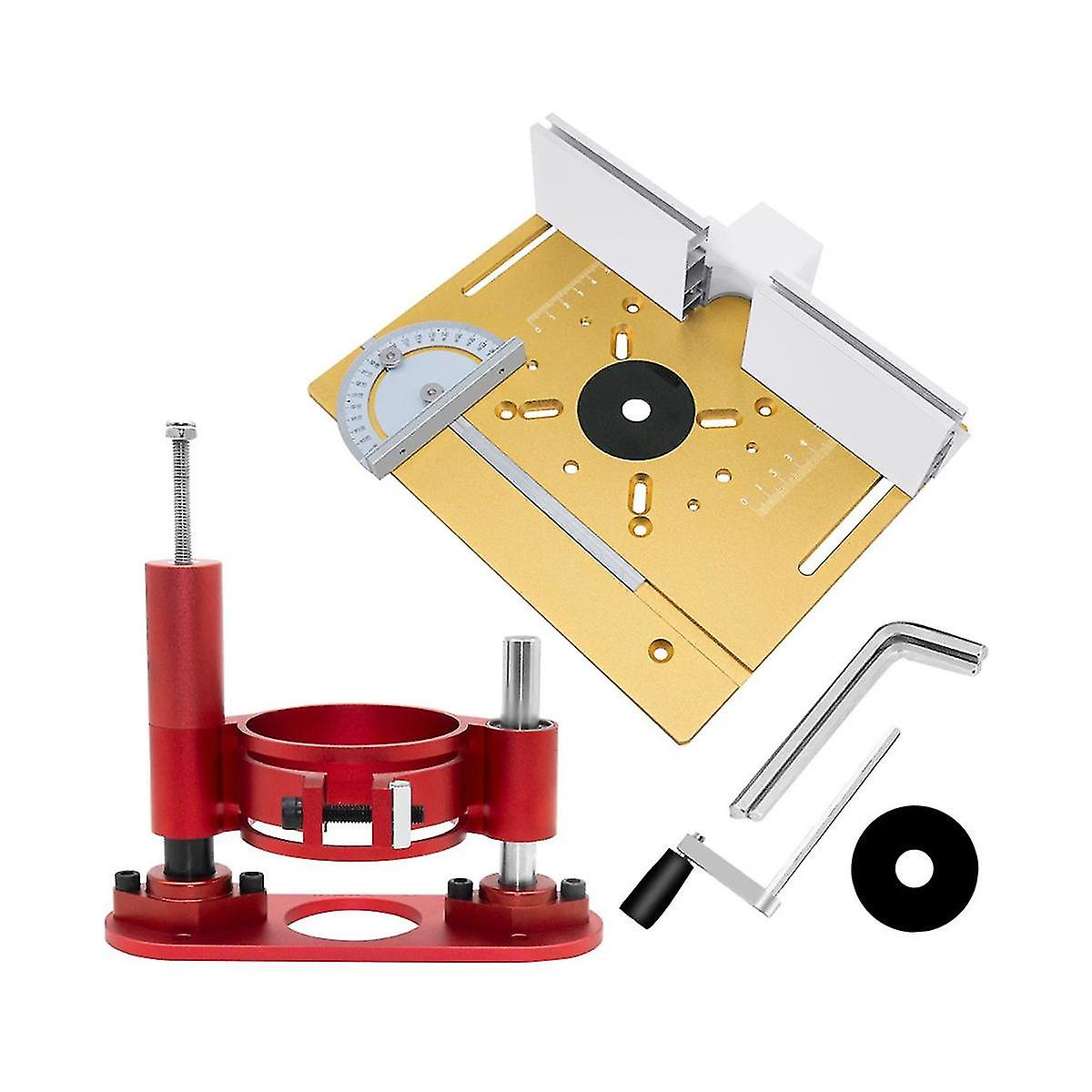 Router Lifting System With Lifting Base Eng Diy Tools Eng Trimmer S8-2 Router Table For