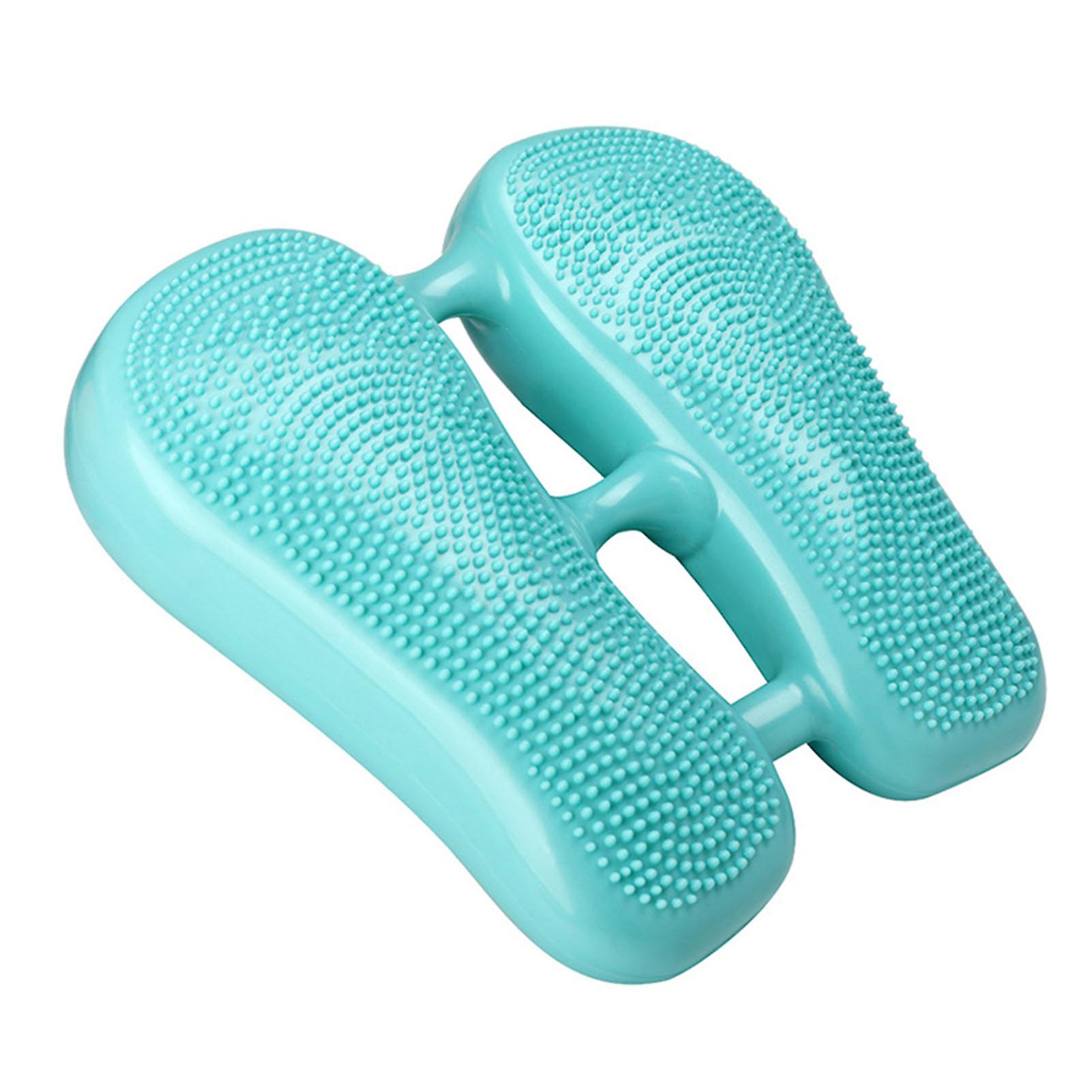 Fitness Stepper Pad,Mini Multifunctional Inflatable Stepper Exercise Stepper PVC Massage Dot Cushion Board Ultra Responsive