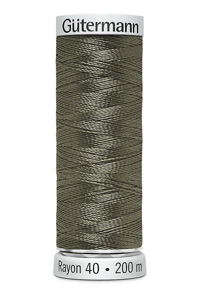 Gutermann No 40 Sulky Rayon Embroidery Thread 200m 1211 - each