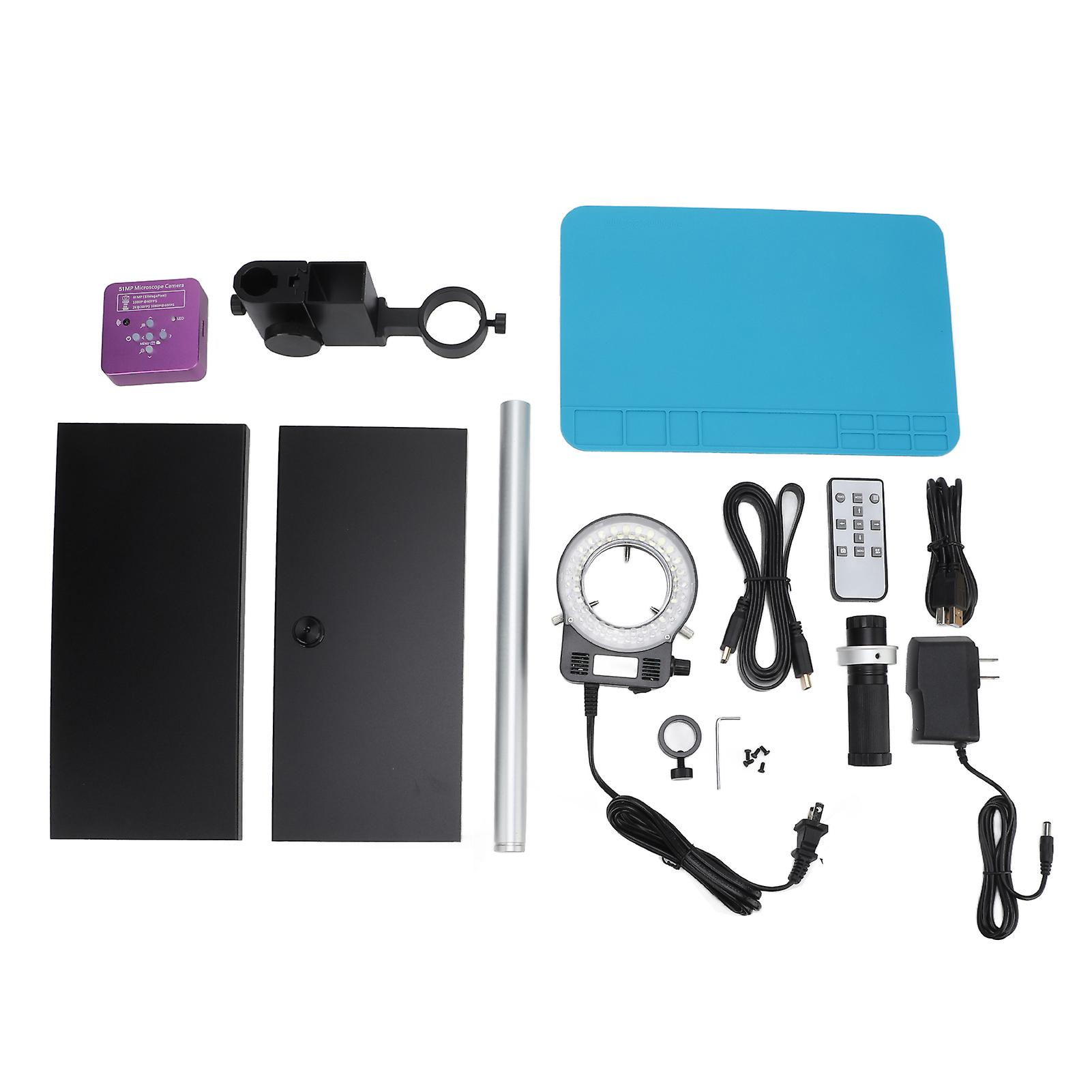 51MP Professional Digital Microscope Camera Kit - High Definition, LED Illumination, Durable