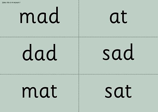 Read Write Inc. Phonics Nursery Green Word Cards Cards Book