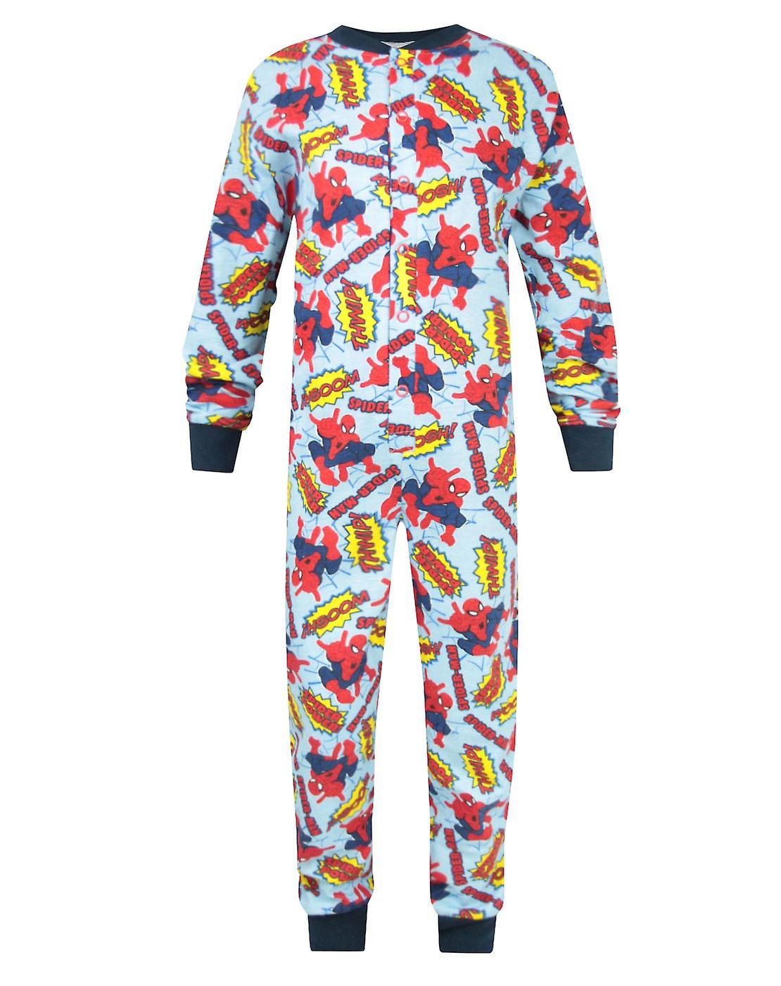 Marvel Boys Onesie Blue Spider-Man