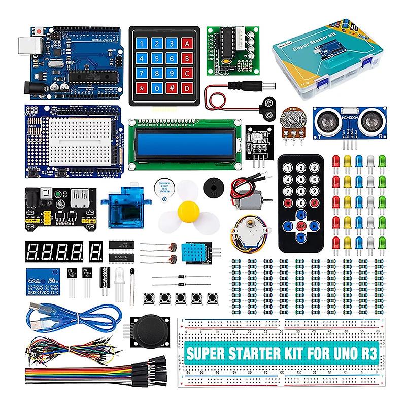 Modell 2024 RFID-Upgrade-Kit Super Starter Kit UNO R3 Verbesserte Entwicklungsplatinen