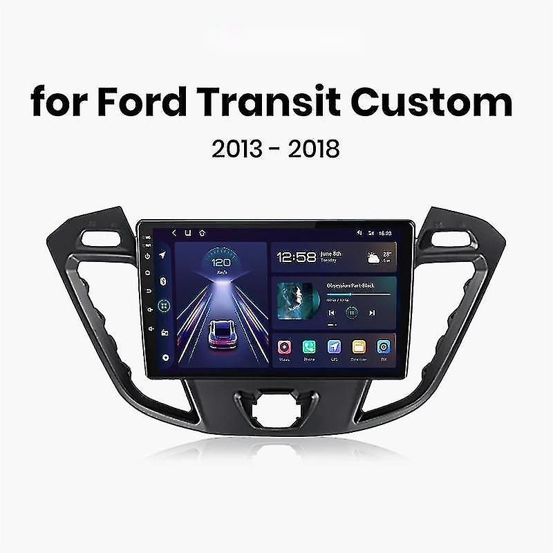 Carplay Android Auto Bilradio För Ford Transit Custom 2013-2018 Multimedia GPS autoradio
